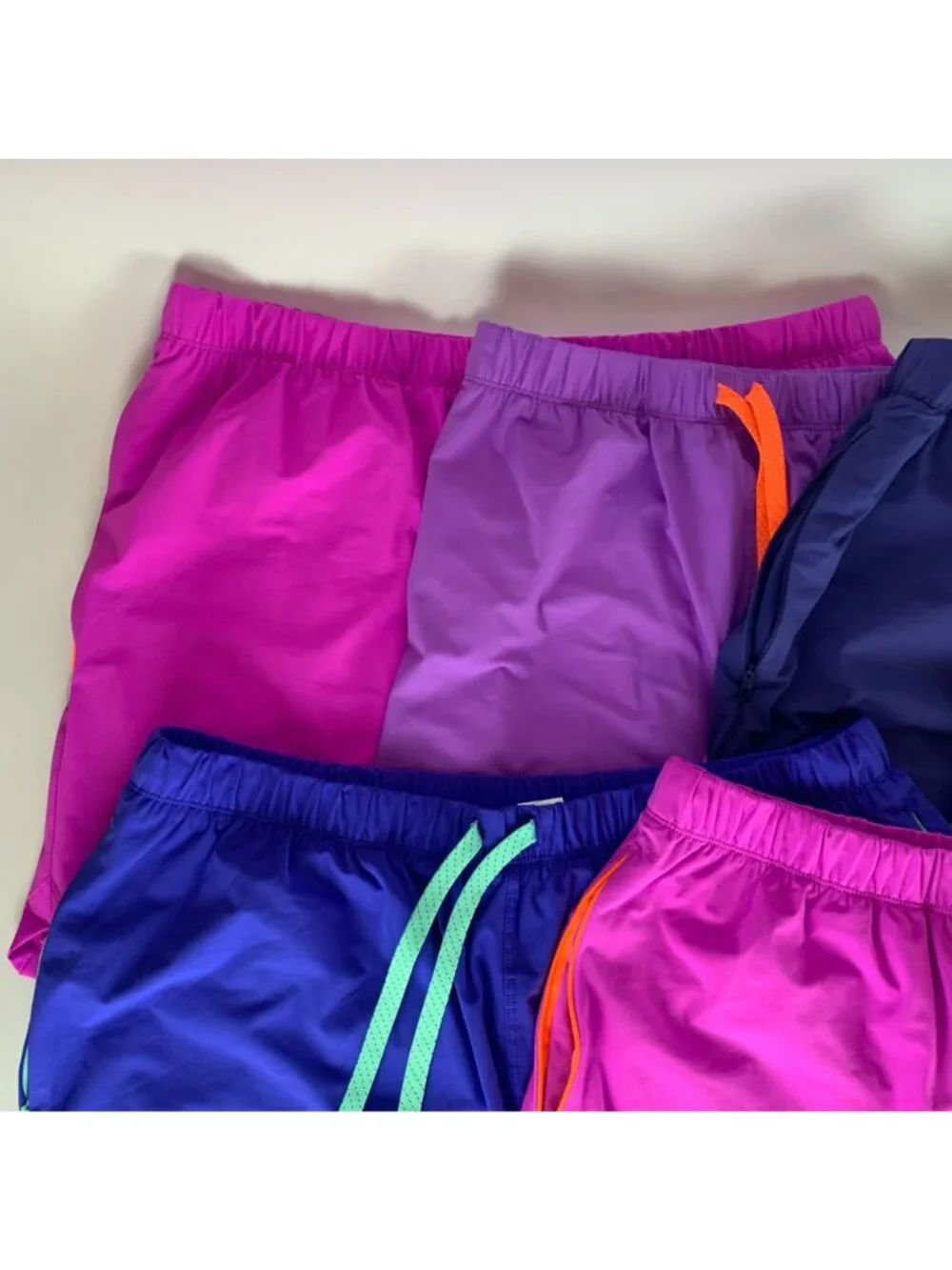 Lot of 7 Fabletics Multicolor Athletic Shorts Mens XL
